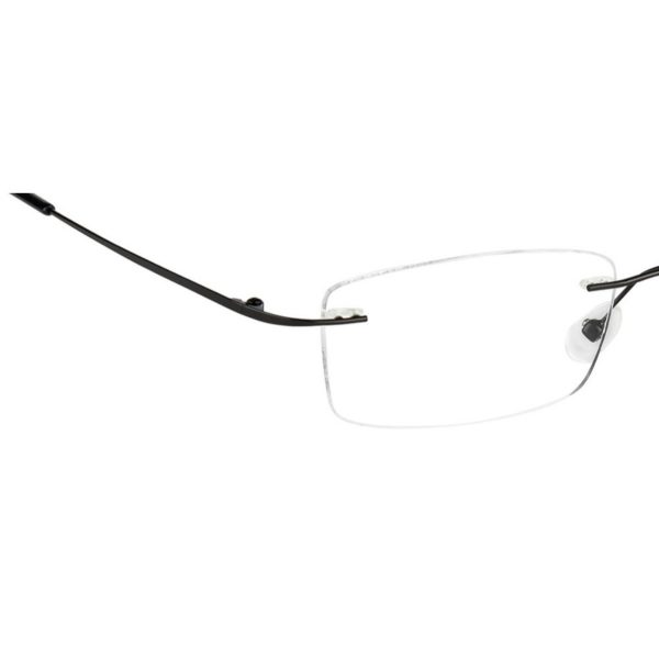 Black Rimless Computer Glasses with Anti Glare Coating Buy Computer