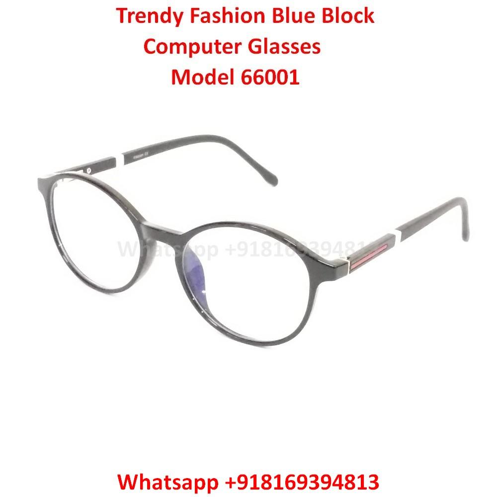 Trendy Fashion Blue Light Blocking Computer Glasses TR66001C1