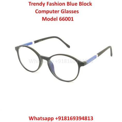 Trendy Fashion Blue Light Blocking Computer Glasses TR66001C3