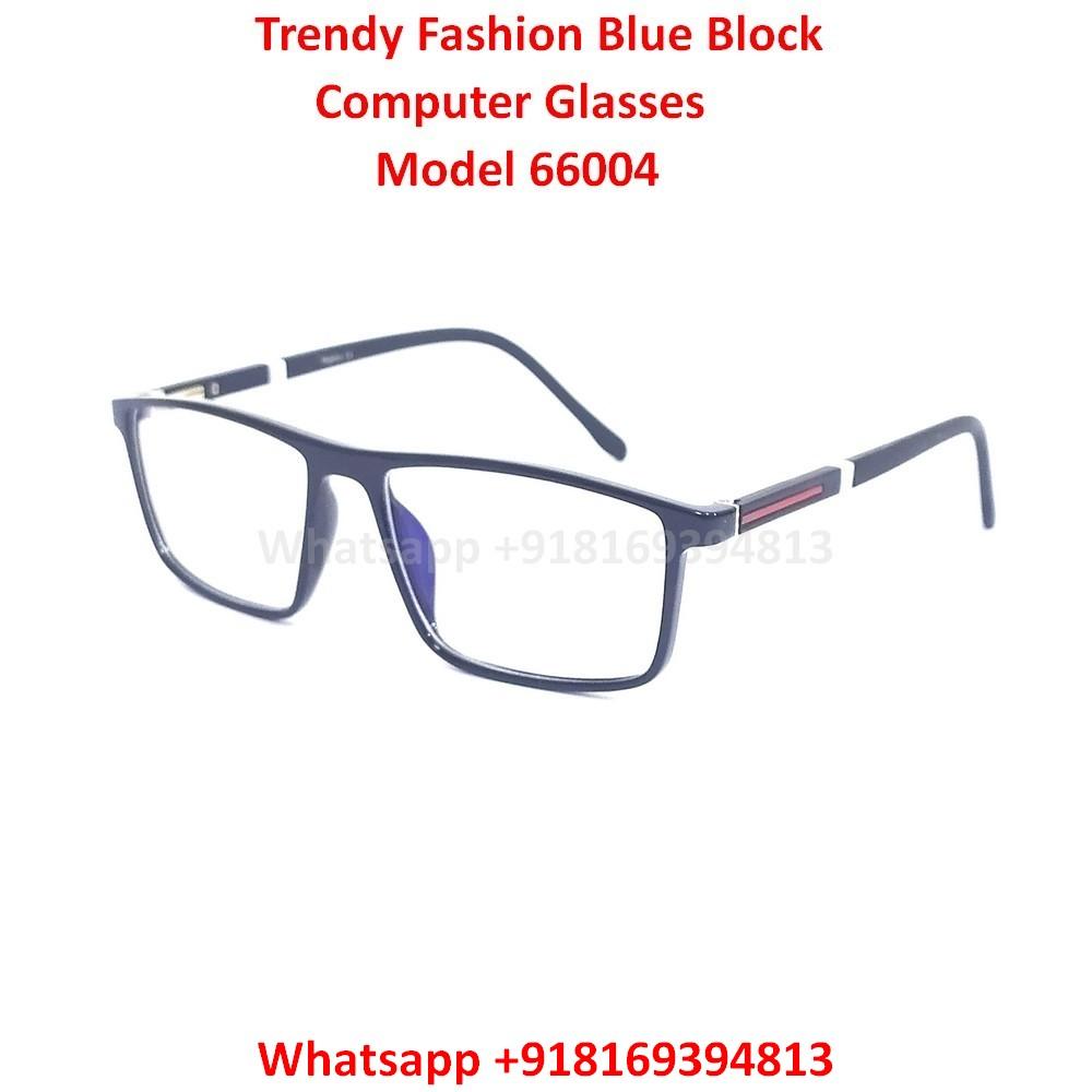 Trendy Fashion Blue Light Blocking Computer Glasses TR66004C1