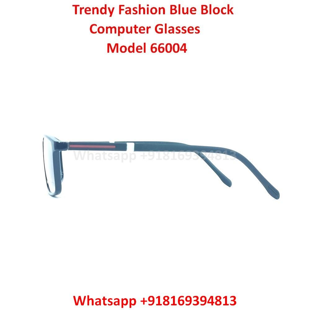 Trendy Fashion Blue Light Blocking Computer Glasses TR66004C1