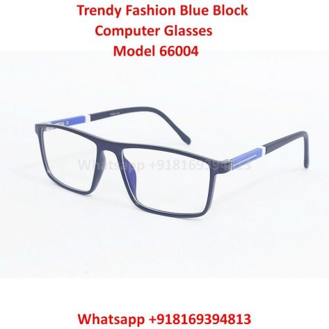 Trendy Fashion Blue Light Blocking Computer Glasses TR66004C3