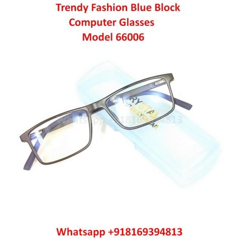 Trendy Fashion Blue Light Blocking Computer Glasses TR66006C6
