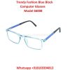 Trendy Fashion Blue Light Blocking Computer Glasses TR66008C8
