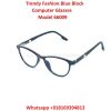 Trendy Fashion Blue Light Blocking Computer Glasses TR66009C1