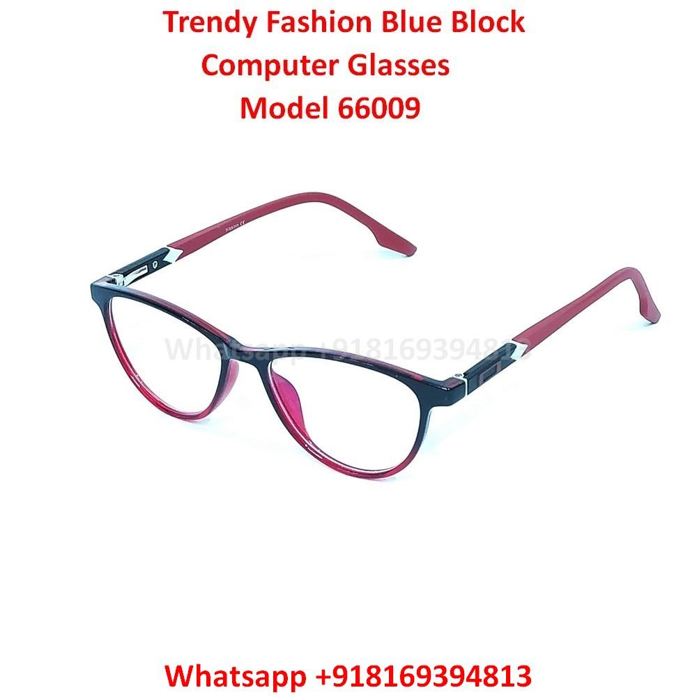 Trendy Fashion Blue Light Blocking Computer Glasses TR66009C4