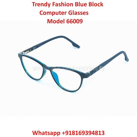 Trendy Fashion Blue Light Blocking Computer Glasses TR66009C6