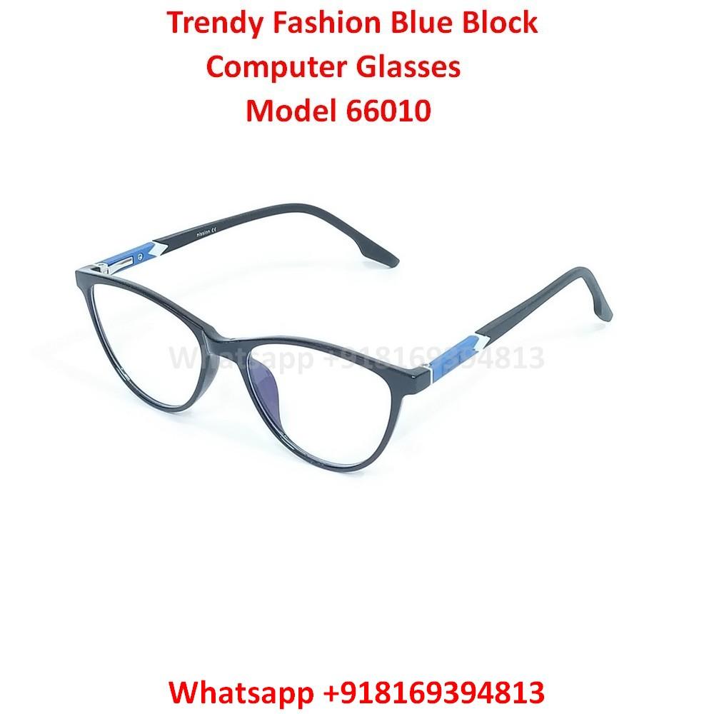 Trendy Fashion Blue Light Blocking Computer Glasses TR66010C3