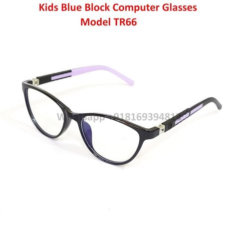 Trendy Fashion Blue Light Blocking Computer Glasses For Kids TR66C3