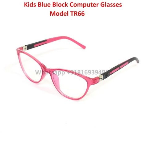 Trendy Fashion Blue Light Blocking Computer Glasses For Kids TR66C6