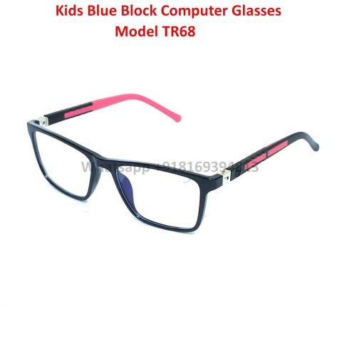 Trendy Fashion Blue Light Blocking Computer Glasses For Kids TR68C1